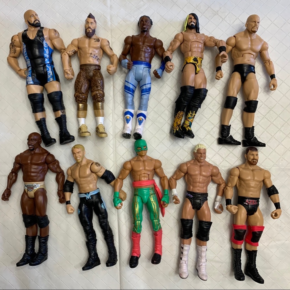WRESTLERS prices vary. Will bundle whichever ones. - Picture 4 of 8